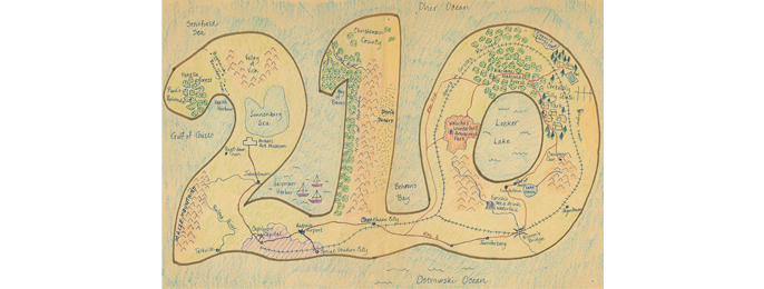 First Life Map drew by Ronnis