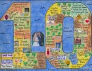 Anniversary LifeMap in the shape of the number 10